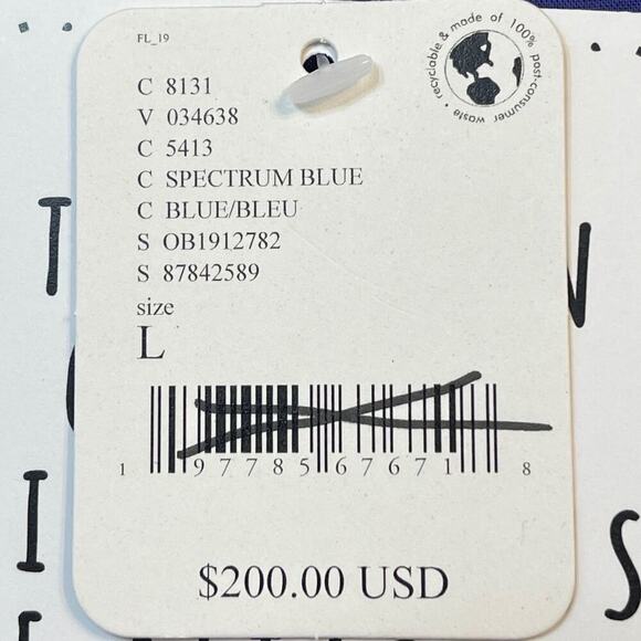 Free People Mini Dress with Adjustable Straps in Spectrum Blue Large NEW RARE - Picture 8 of 11